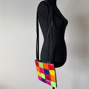 Colorful Patchwork Shoulder Bag